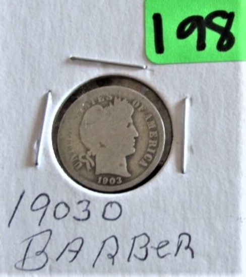 1903-O Barber Dime