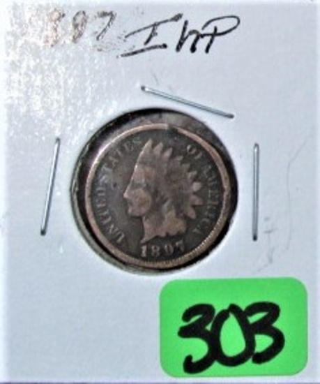 1897 Indian Head Cent