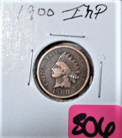 1900 Indian Head Cent