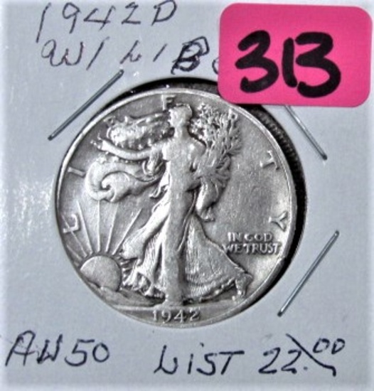 1942-D Walking Liberty Half