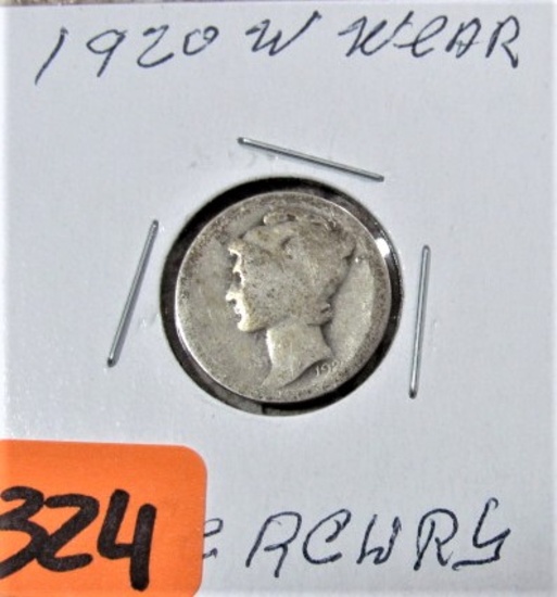1920 Mercury Dime