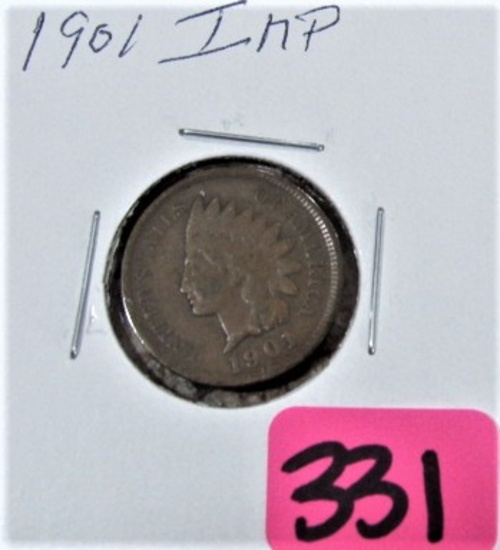 1901 Indian Head Cent