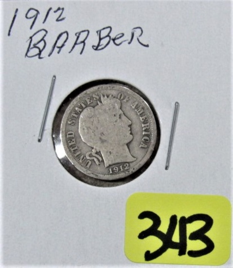 1912 Barber Dime