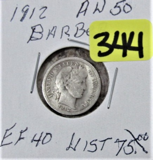 1912 Barber Dime