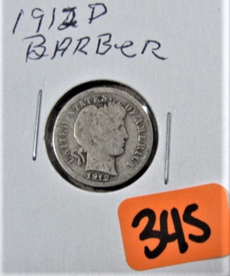1912-D Barber Dime