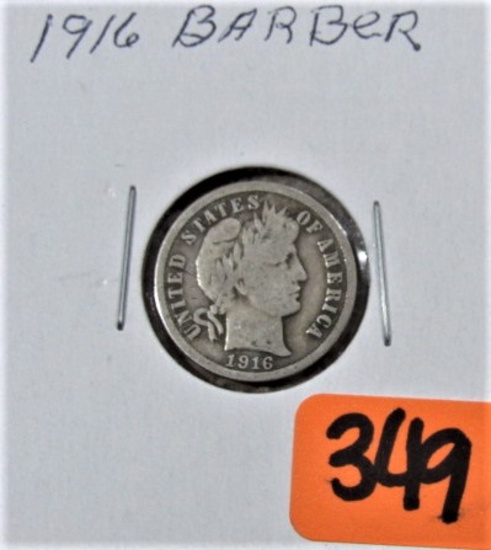 1916 Barber Dime