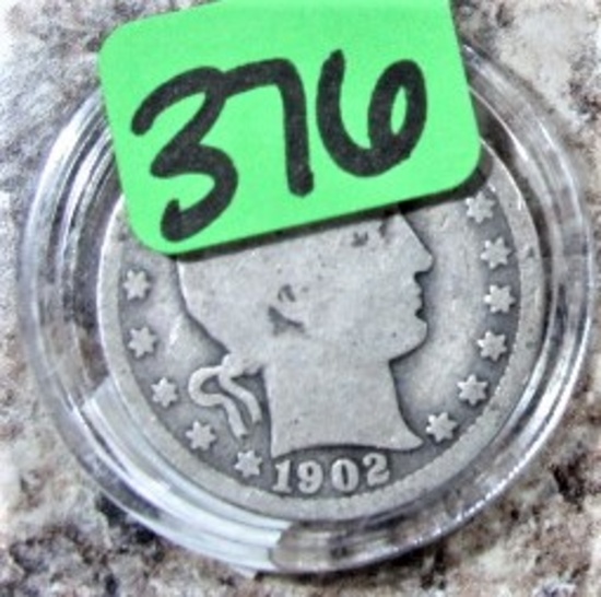 1902 Barber Quarter