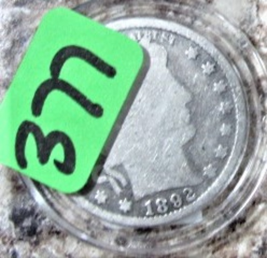 1892 Barber Quarter