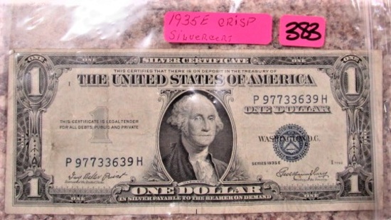 1935E Silver Certificate