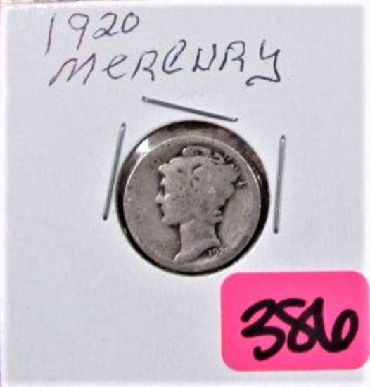 1920 Mercury Dime