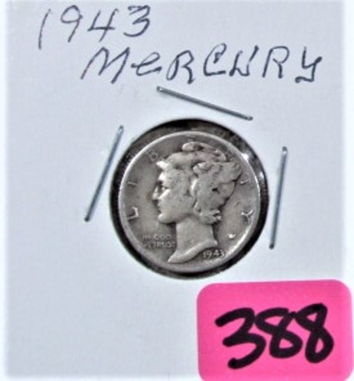 1943 Mercury Dime