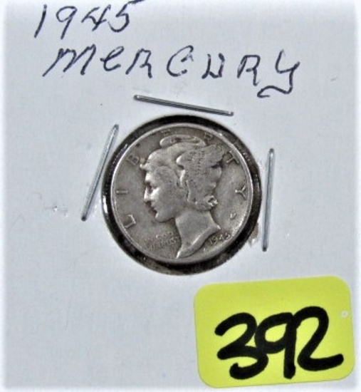 1945 Mercury Dime