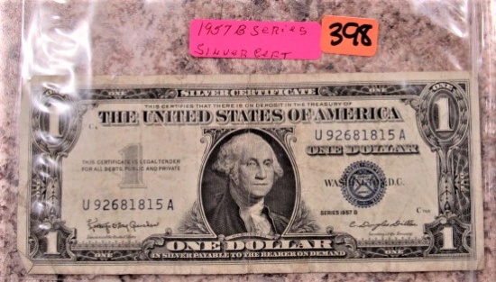 1957B Series Silver Certificate