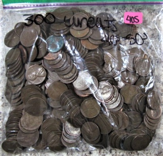300 Wheat Cents