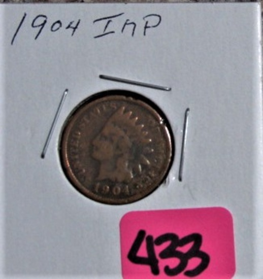 1904 Indian Head Cent