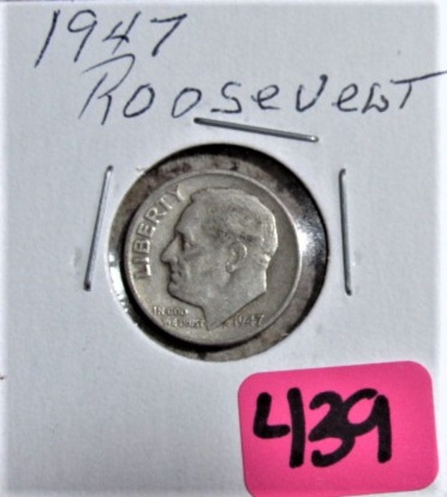 1947 Roosevelt Dime