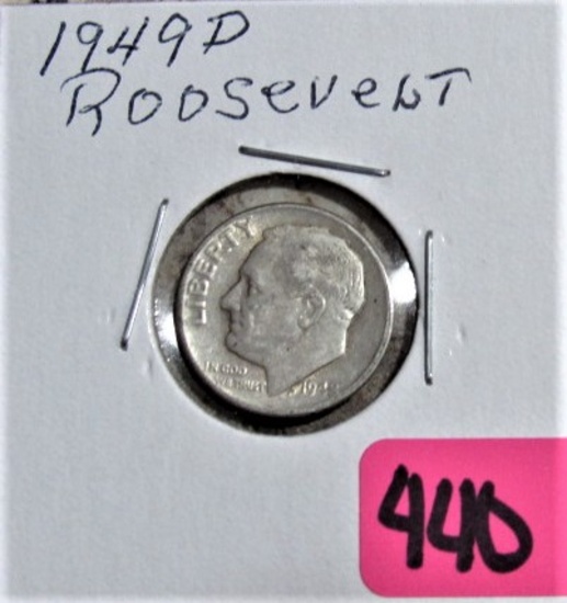 1949-D Roosevelt Dime