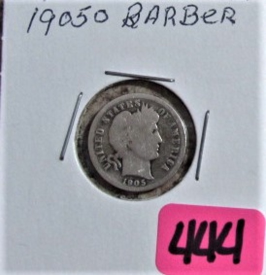 1905-O Barber Dime