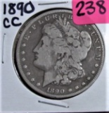 1890 CC Morgan Dollar