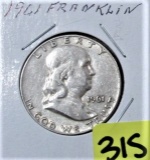 1961 Franklin Half