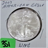 2007 Silver American Eagle
