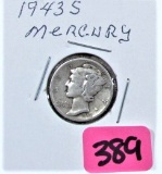 1943-S Mercury Dime