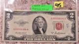 1953A $2 Red Dot