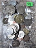 (50) Foreign Coins