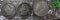 1897-O, 1898, 1921-D Morgan Dollars