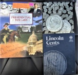 Presidential $1 Never Used w/ Lincoln & Roosevelt Book