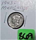 1943-D Roosevelt Dime