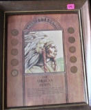 The American Indian Framed
