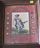 The Pony Express Framed