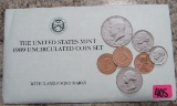 1989 United States Mint Uncirculated Coin Set
