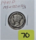 1941-D Mercury Dime