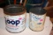 Goop and Olac Tin Cans