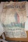 Lincoln Brand Seeds, Iowa And Griswold Sweet Clover Cloth Sack