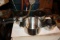 Vintage Duncan Hines Stainless Steel Cookware