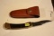 Vintage Buck 110 USA F. Knife Walnut Scales