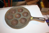 Antique Griswold Biscuit/Muffin Skillet