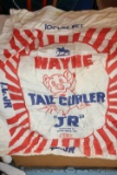 Wayne Tail Curler Jr. Cloth Sack Doubled Sided
