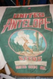 United Antelope Seeds Cloth Sack