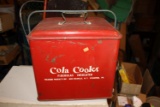 Antique Metal Cola Coller N.Y.