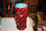 Red Wing USA Tall Vase No. 1376 Original Sticker