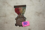 Rare Copper VS Medal Military Pat