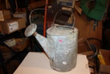 Antique Galvanized Watering Can