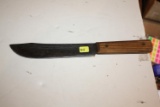 Antique Carbon Blade Butcher Knife