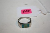 Southwest Silver and Turquoise Ring