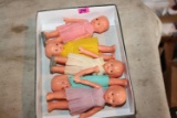Irwin Toy Hard Plastic Dolls 4.2 Inches Tall