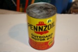 Pennzoil Outboard Motor Oil Metal Can